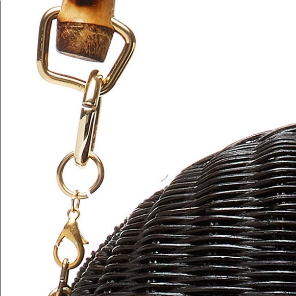 ⭐️ SOLD ⭐️ Anthropologie wicker crossbody bag - Picture 5 of 7